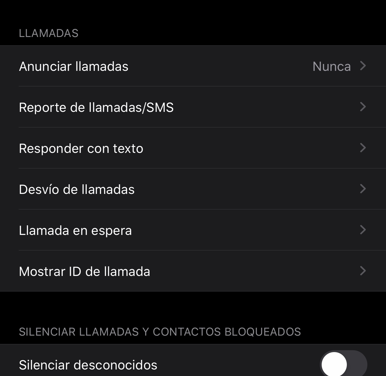 No me aparece la opción de llamadas wi Comunidad de Apple