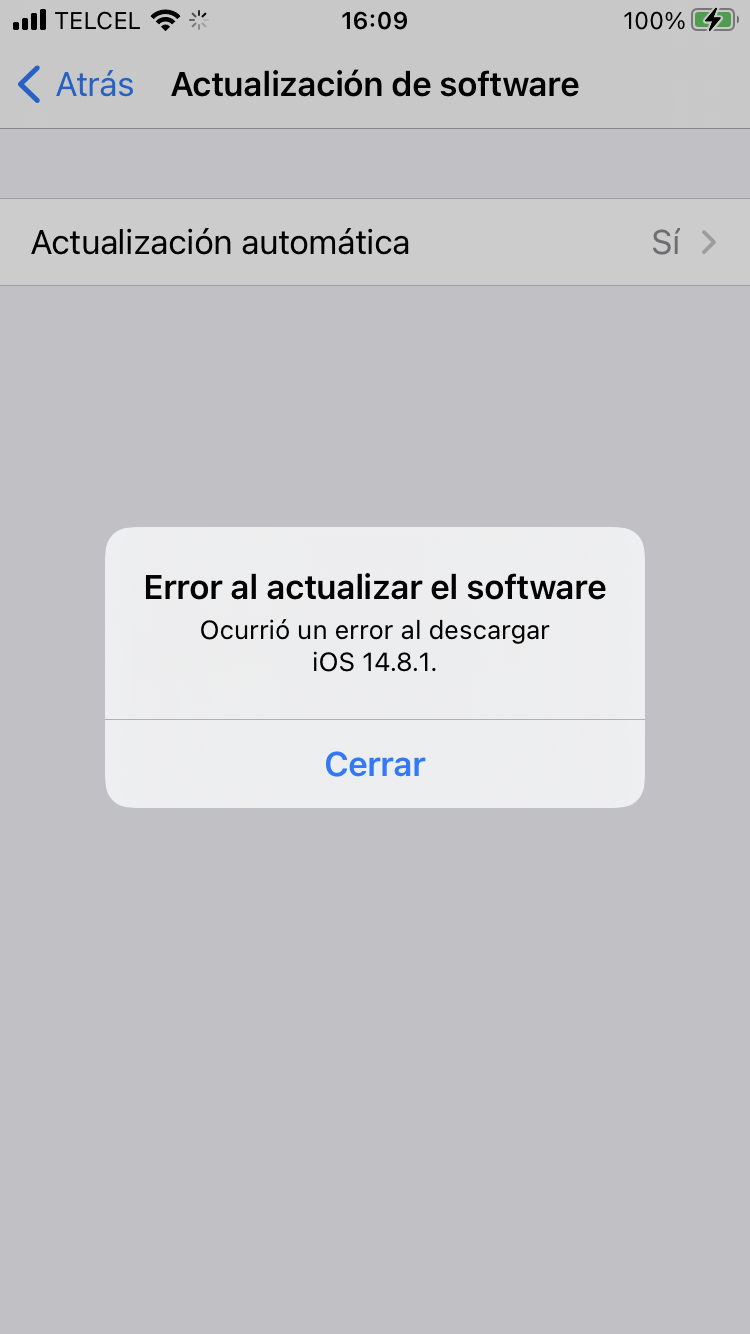 No Puedo Instalar La Ultima Actualizac Comunidad De Apple