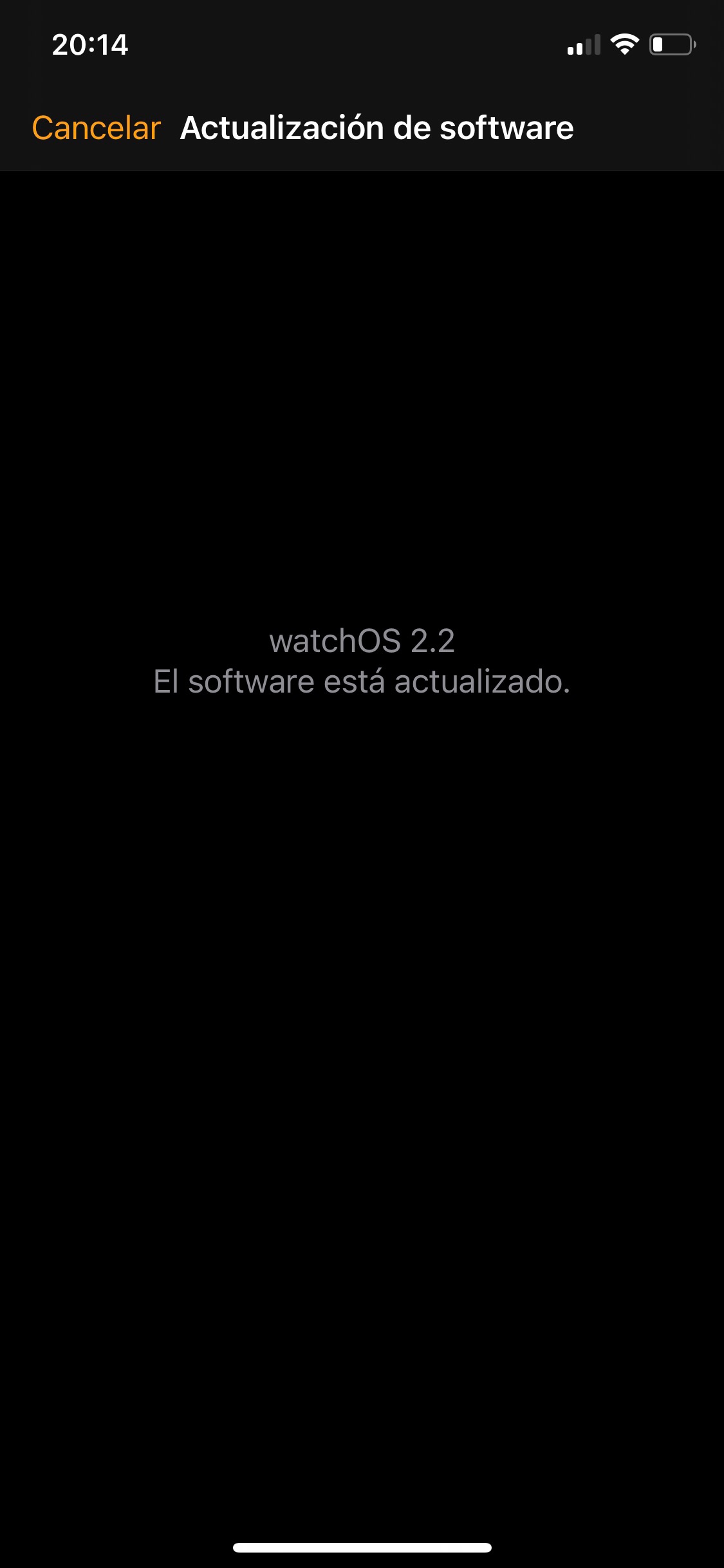 No Puedo Actualizar Mi Iwatch 0 Comunidad De Apple