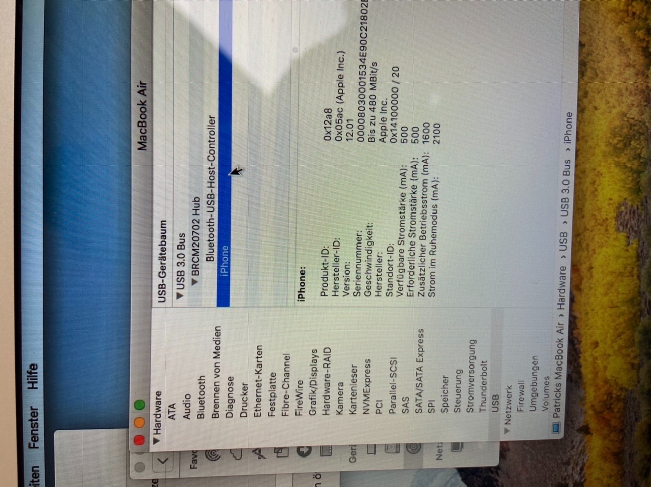 iPhone wird nicht im Finder angezeigt Apple Community