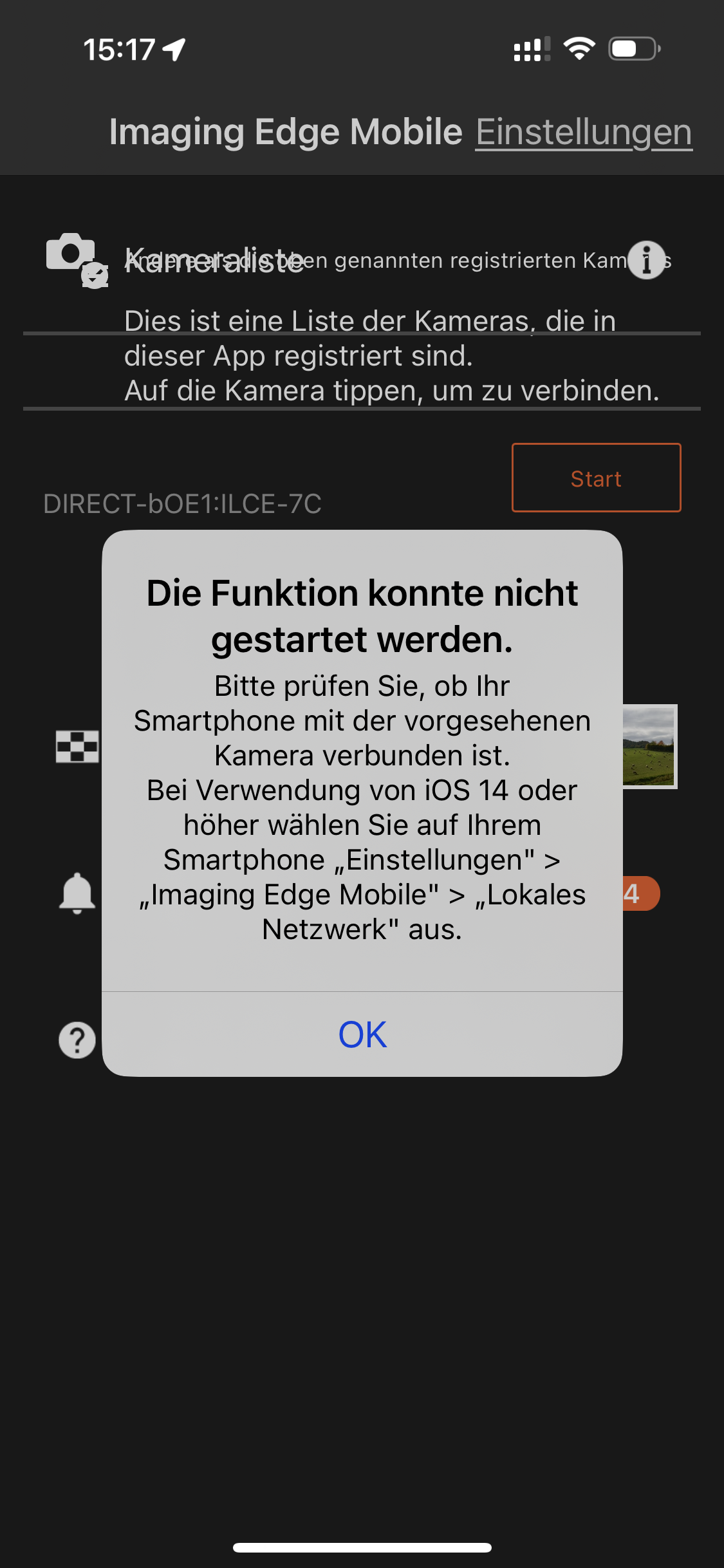 Sony Bildübertragung von Kamera auf iPhon… Apple Community