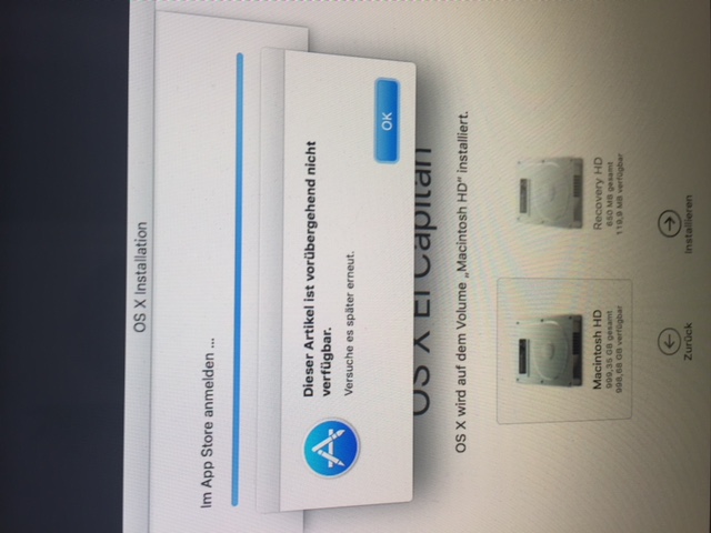 El Capitan Link App Store