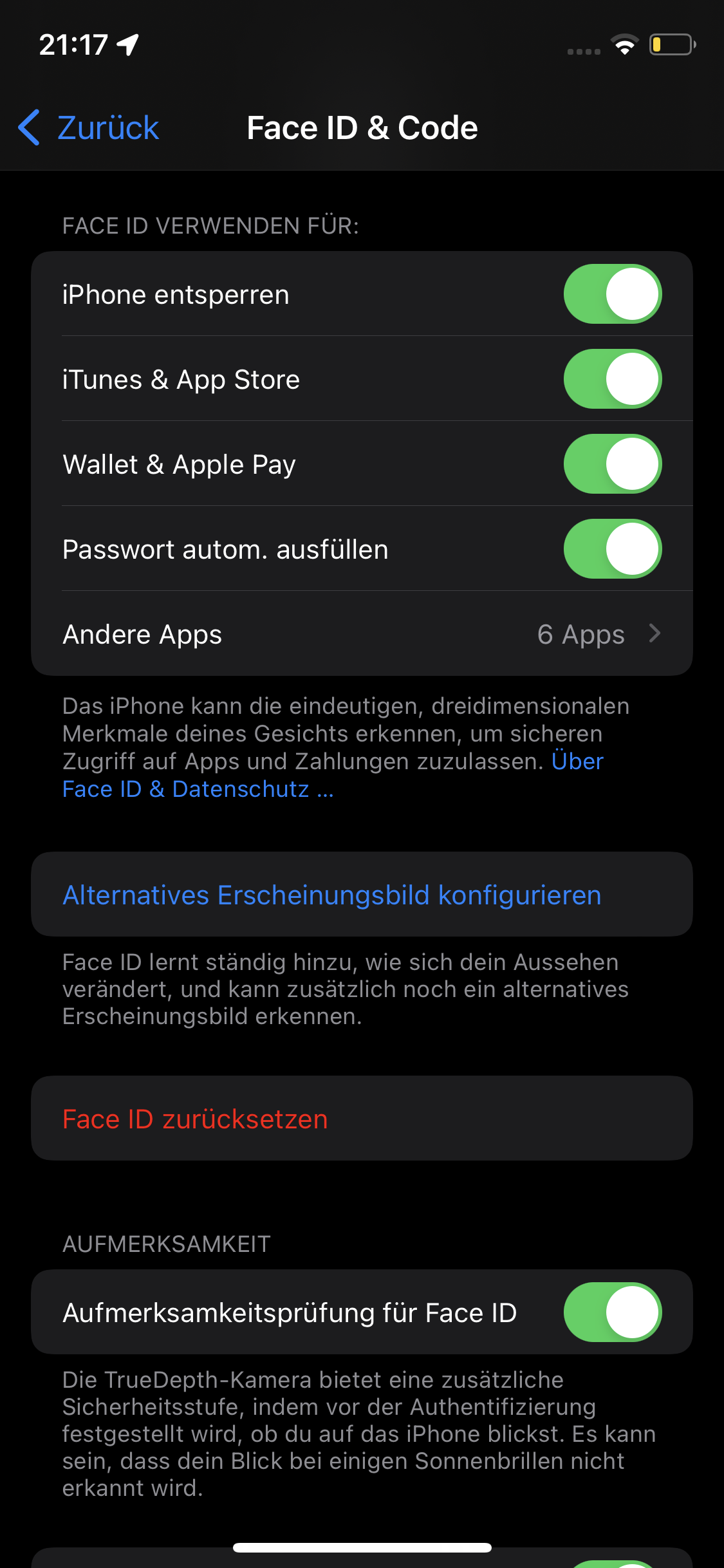 Face Id Mit Maske Nach Update Auf Ios 15 Apple Community
