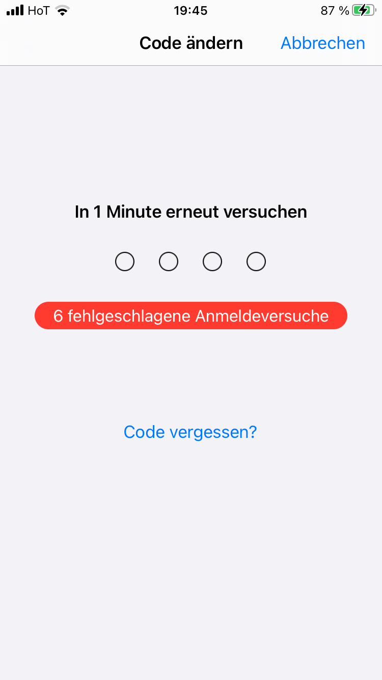 Bildschirmzeit Code Vergessen Apple Community
