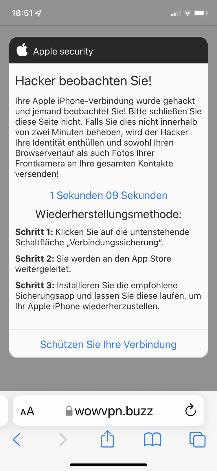 Angeblich wurde mein iPhone gehackt… ich … Apple Community