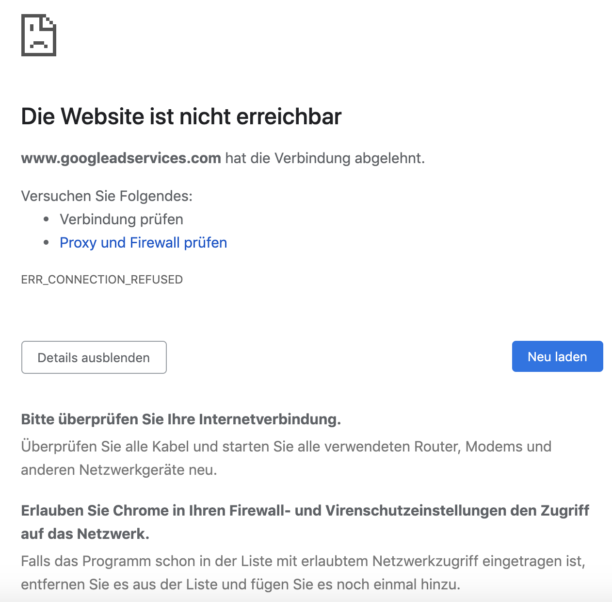 Ich Kann Keine Google Ads Werbungen Mehr Apple Community