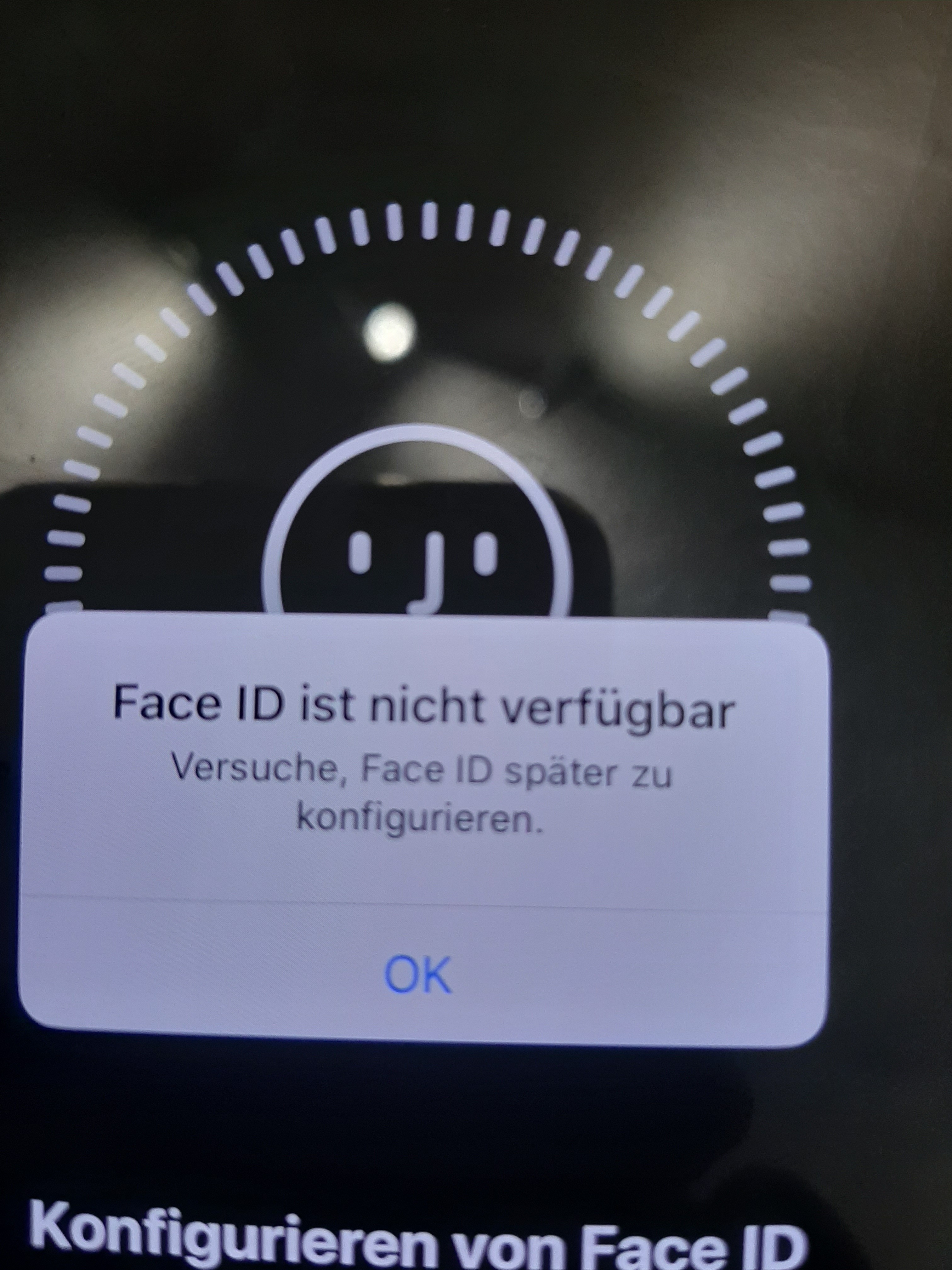 Iphone X Face Id Nicht Verfugbar Apple Community
