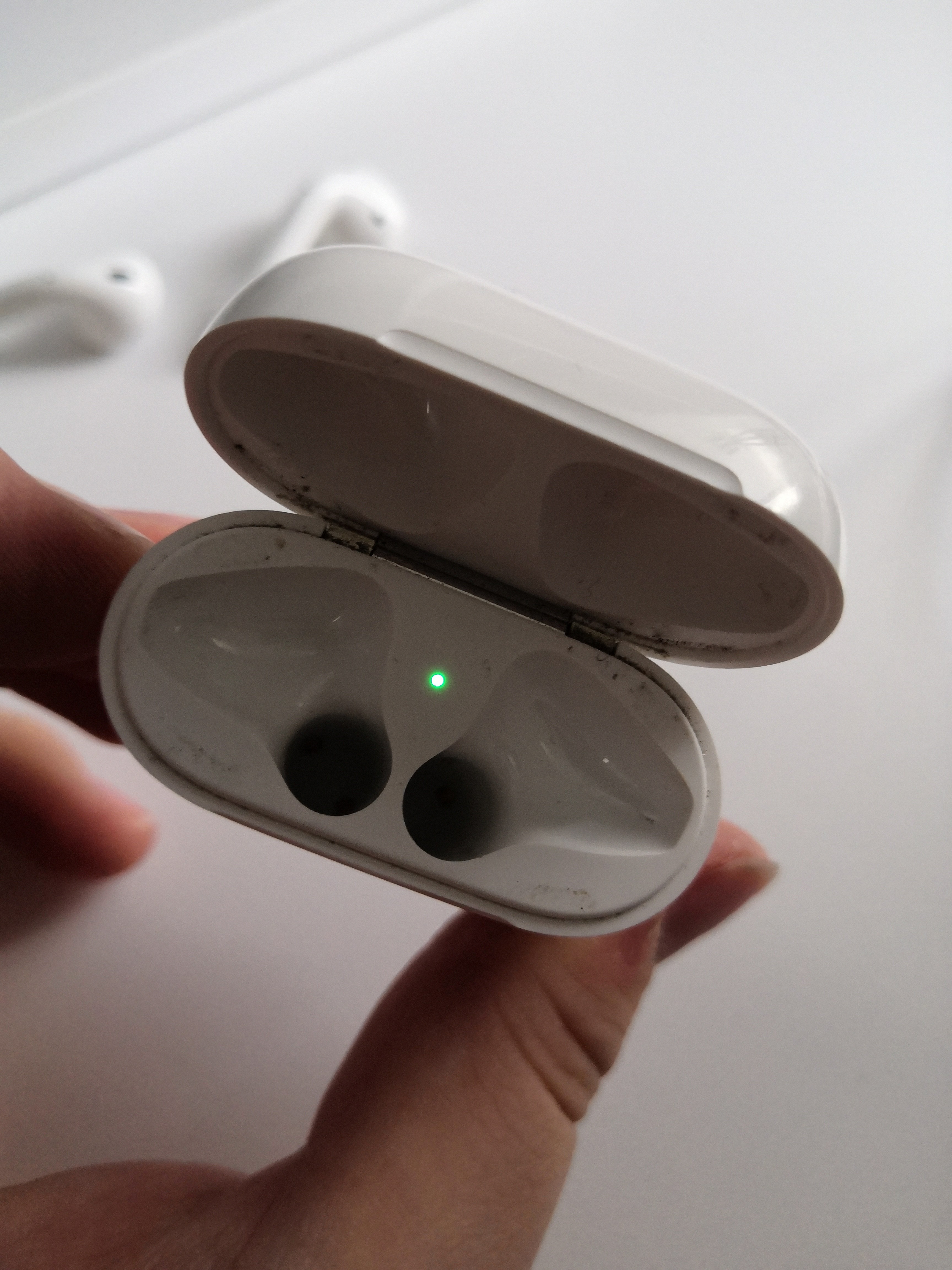 Airpods Blinken Dauerhaft Weiss Apple Community
