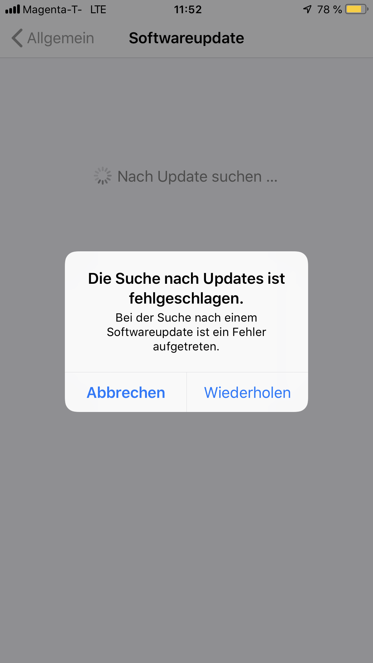 iPhone Update geht nicht Apple Community