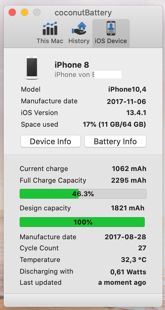 "Zustand der Batterie deutlich verschlech… Apple Community