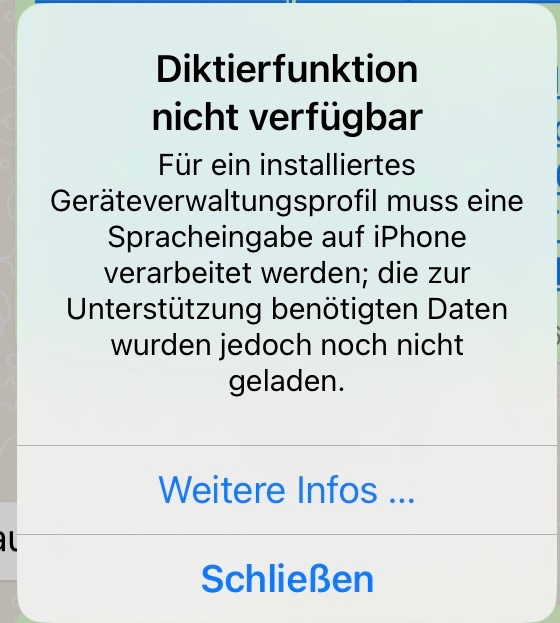 Diktierfunktion funktioniert unter iOS 16… Apple Community
