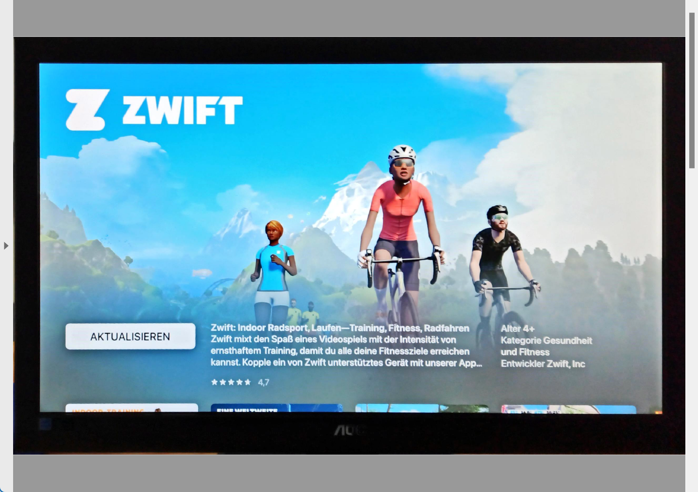 Zwift Update Apple TV Apple Community
