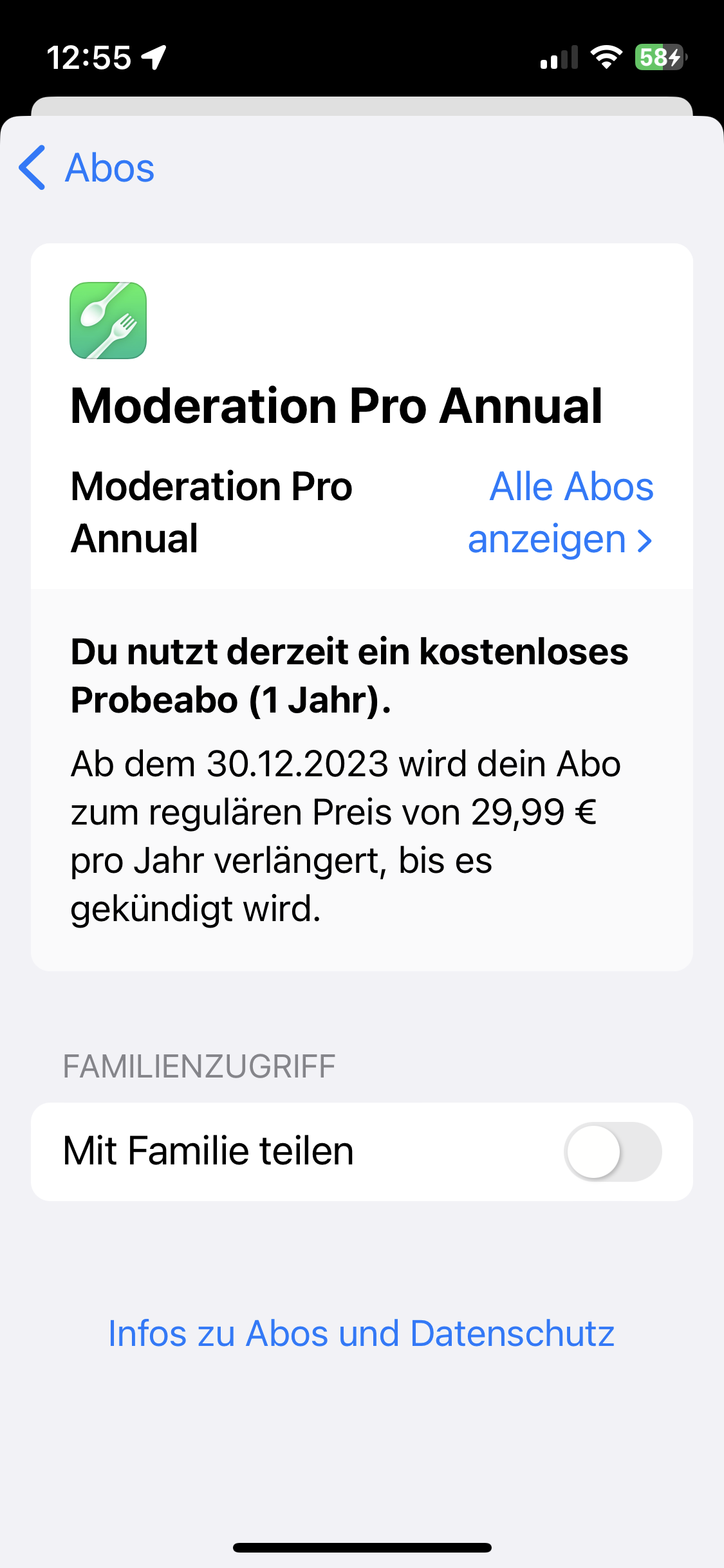 Abo kündigen nicht möglich Apple Community