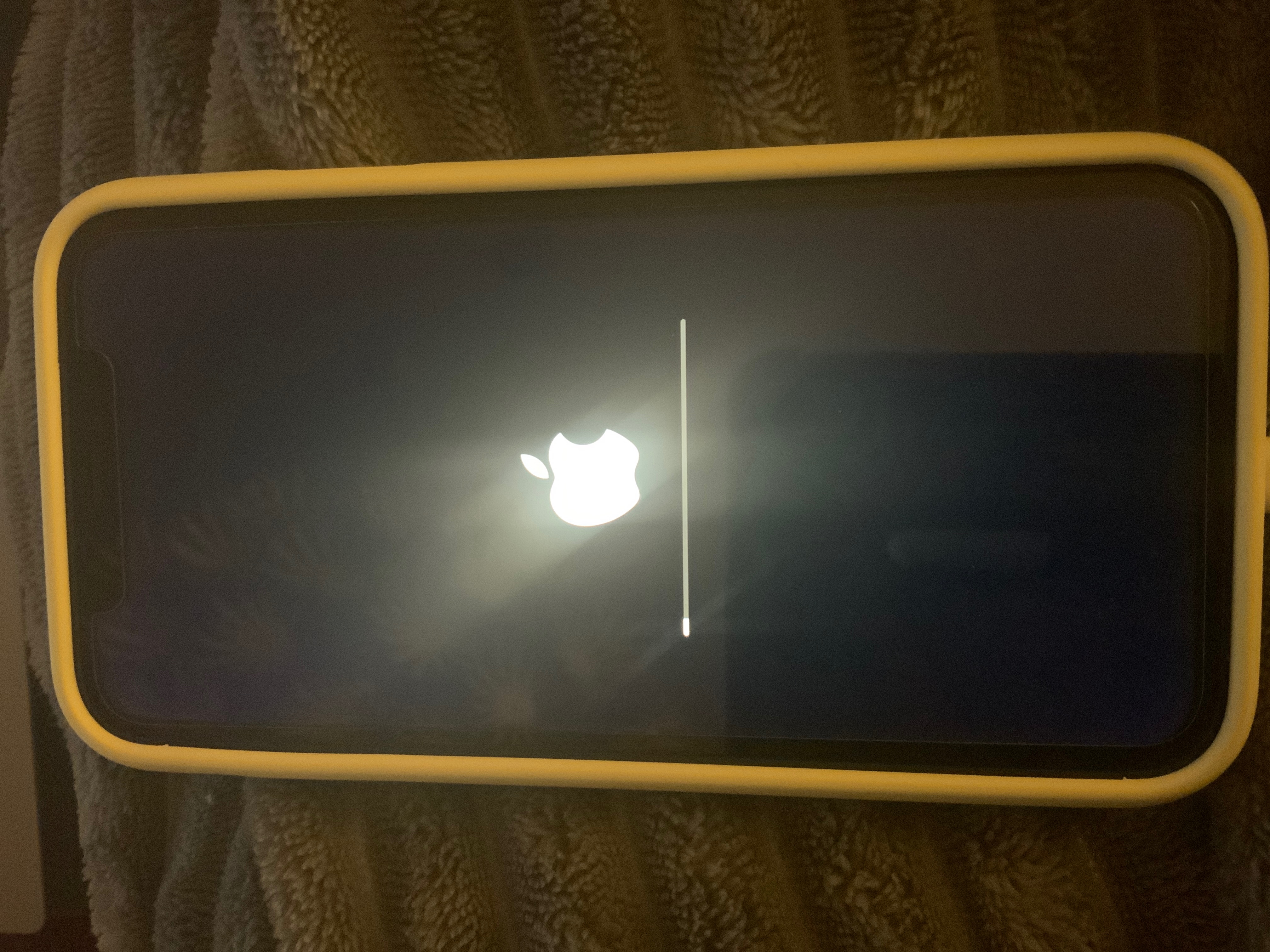 Iphone Xr Zurucksetzen Status Hangt Seit Apple Community