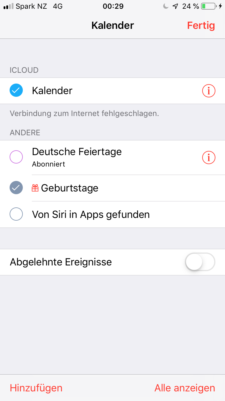 Icloud übernimmt Kalender Nicht 