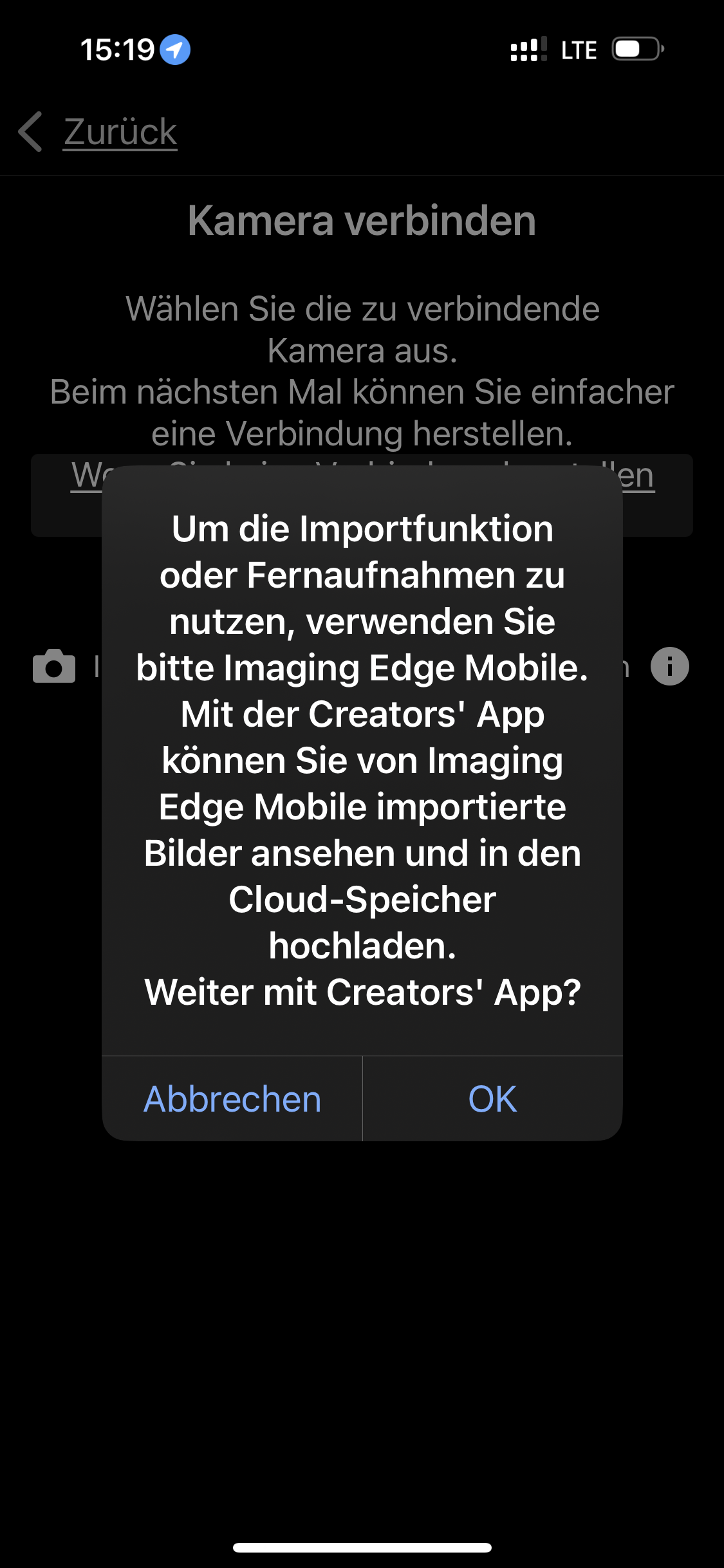 Sony Bildübertragung von Kamera auf iPhon… Apple Community