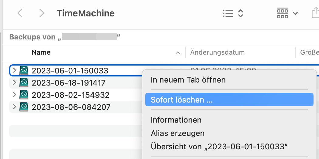 Einzelne Dateien aus Time Machine Backup … Apple Community