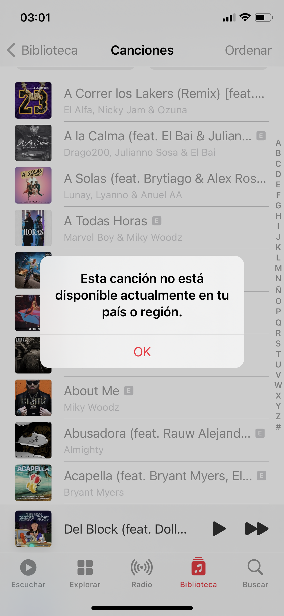 Hola, Mi apple Music no funciona como … - Comunidad de Apple