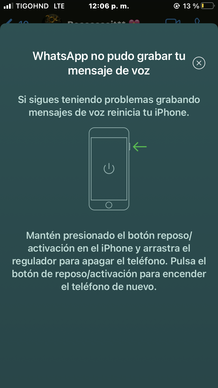 Mi tel fono no puede enviar notas de v Comunidad de Apple