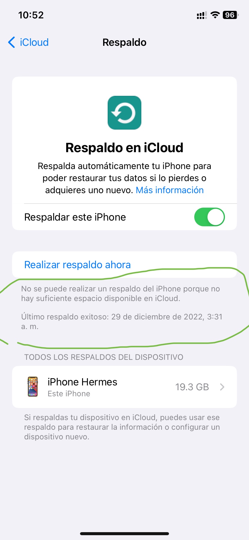 Aviso De Almacenamiento En Icloud Comunidad De Apple 1979