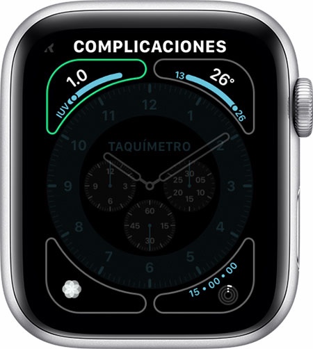 Que es fashion complicaciones en apple watch