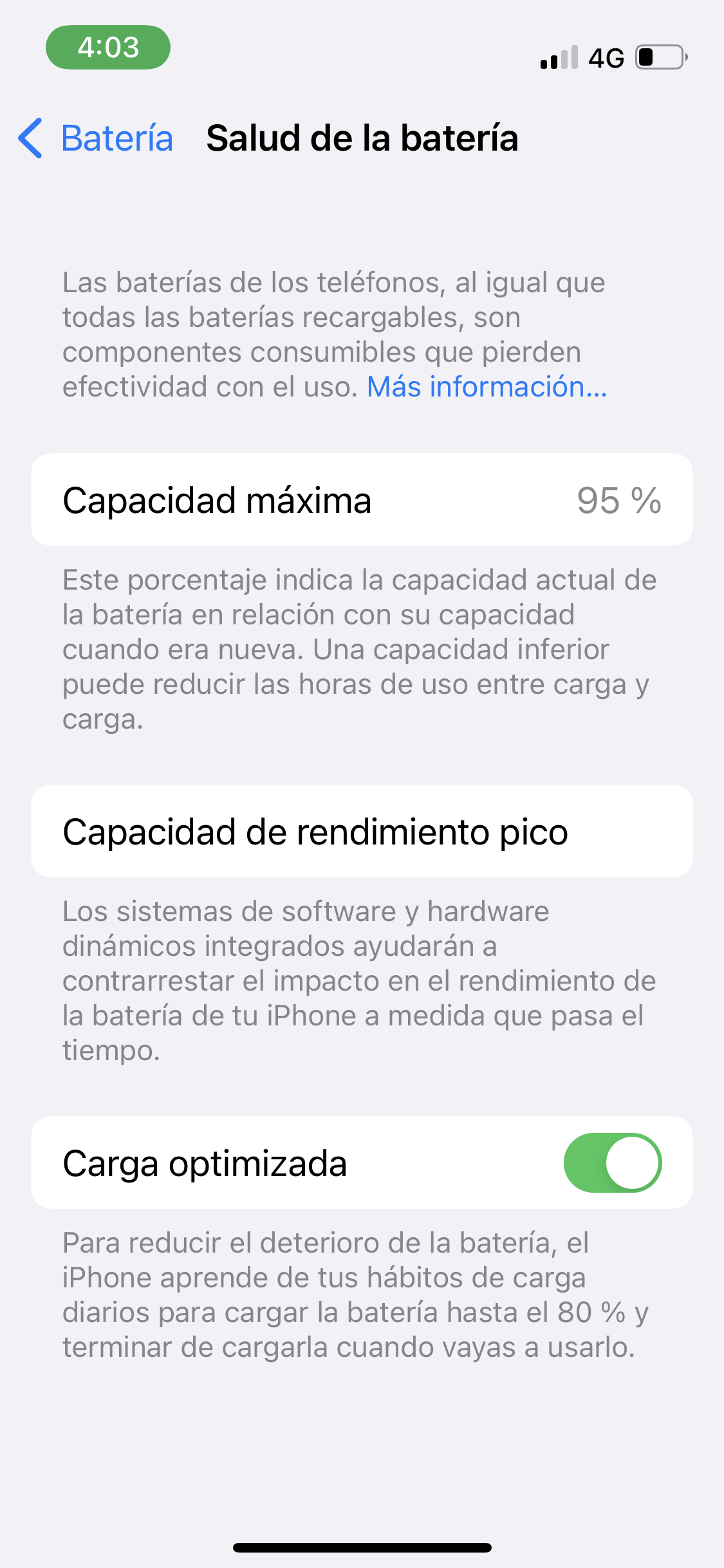 Batería iphone 13 mini - Comunidad de Apple