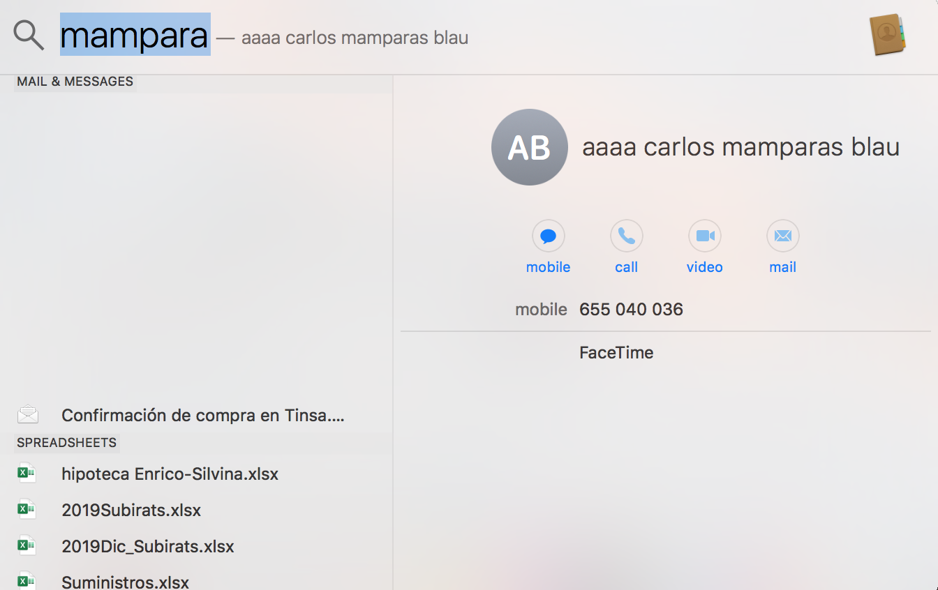 Spotlight doesn't show up Mail results Comunidad de Apple