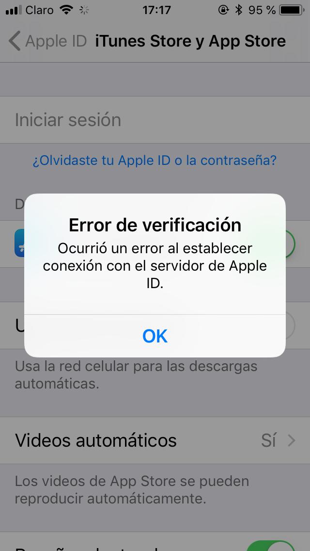 Error De Verificación De ICloud Con El… - Comunidad De Apple