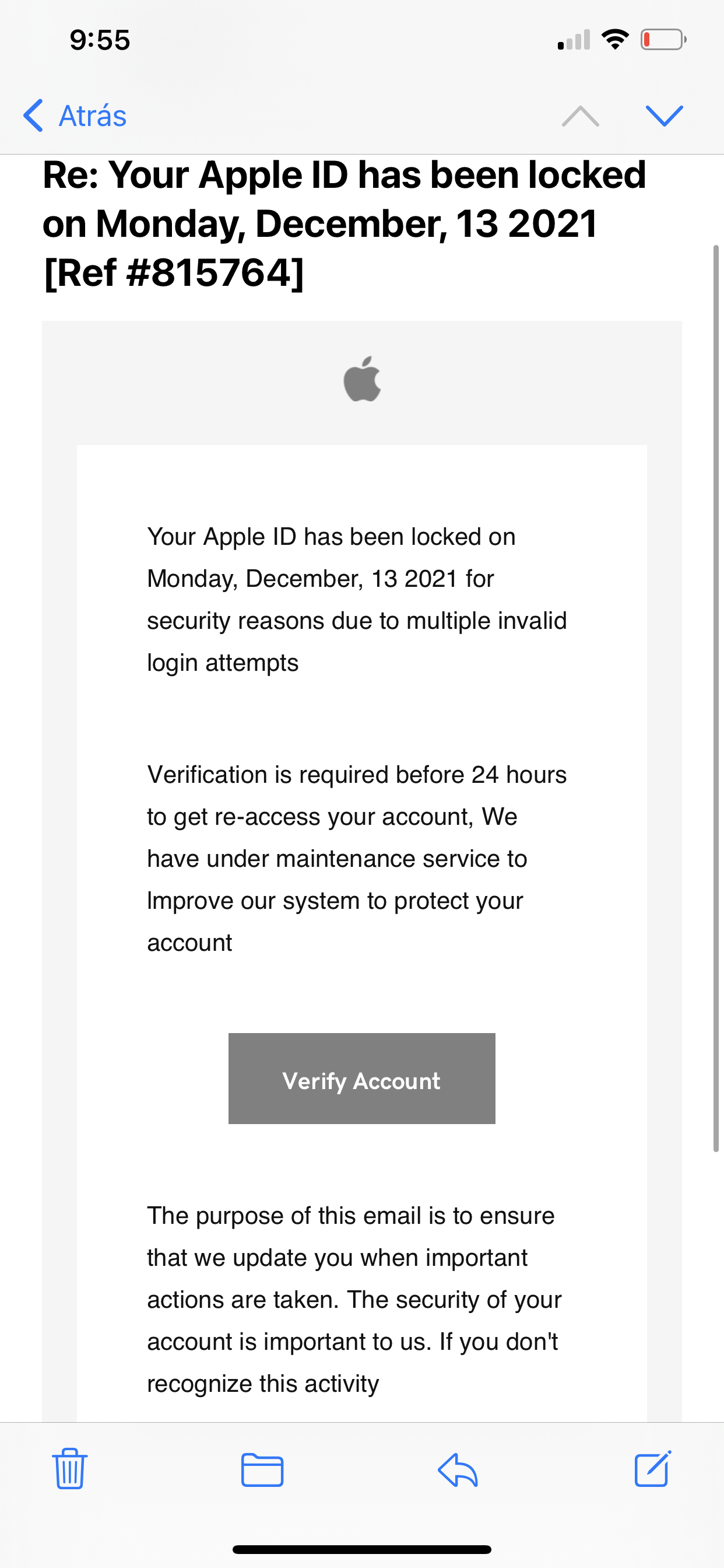 Recibí Un Mensaje De Apple ID Y Quiero… - Comunidad De Apple