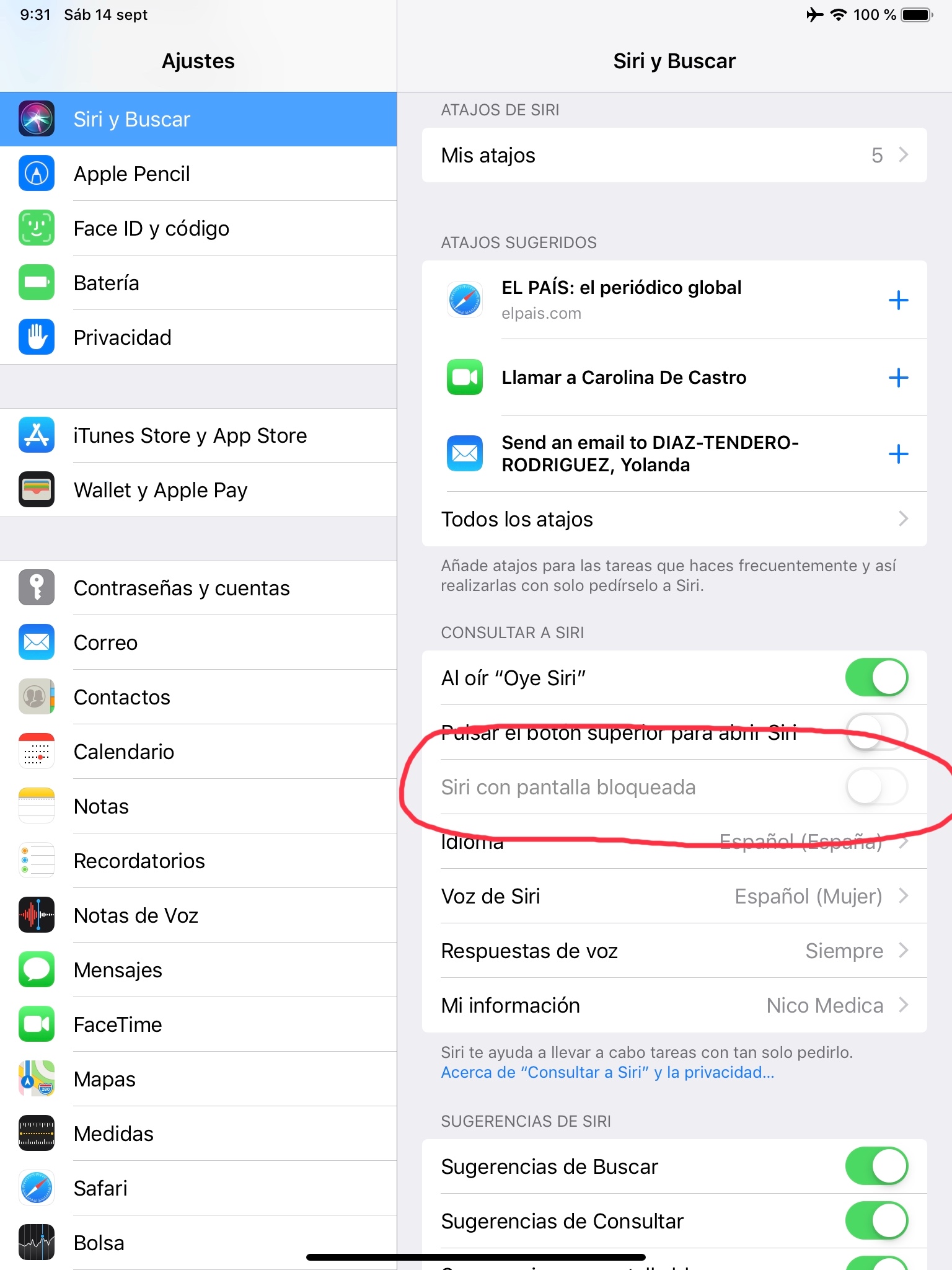 No puedo habilitar Siri con pantalla b… - Comunidad de Apple