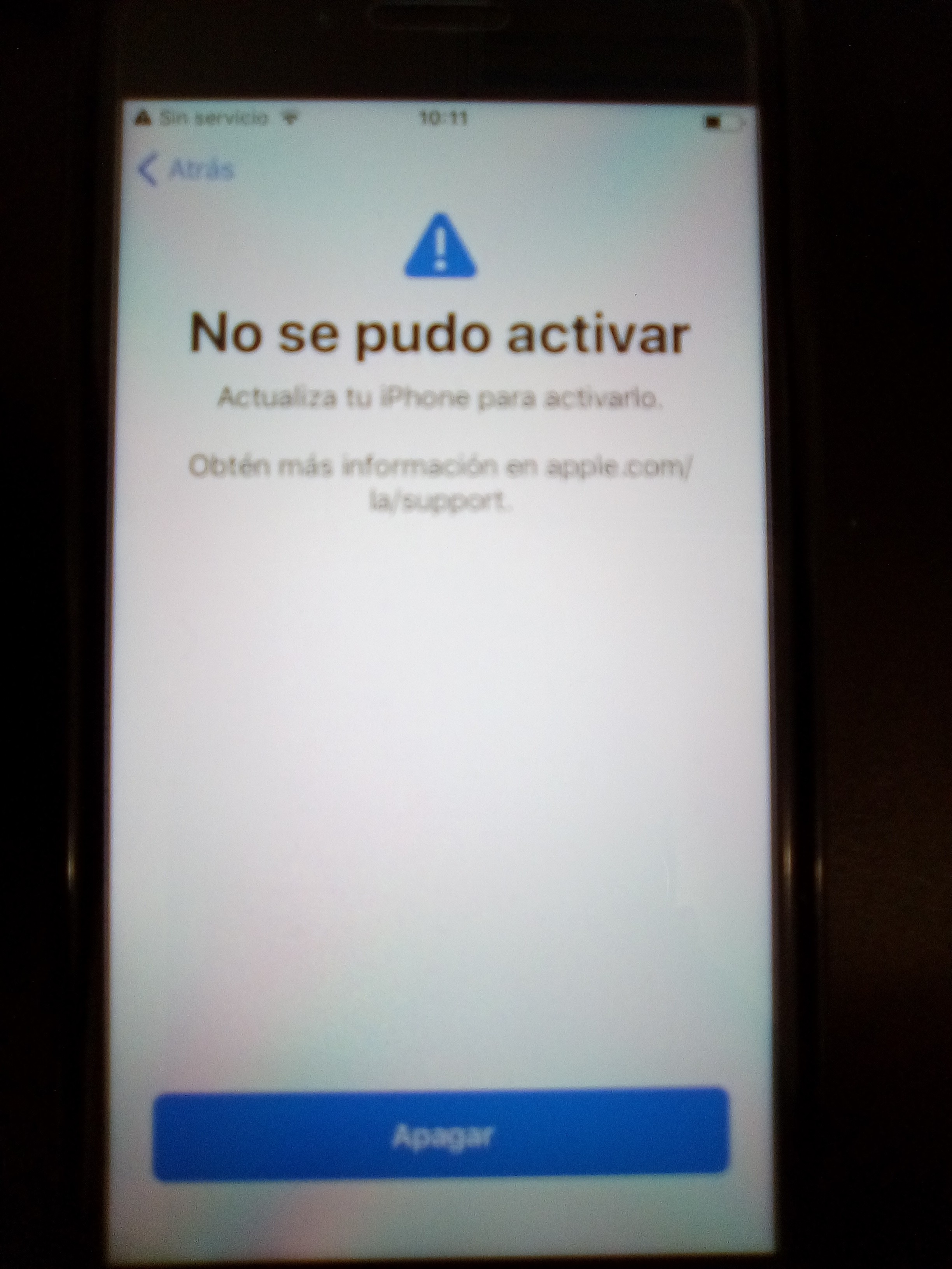 No se pudo activar tu Iphone - Comunidad de Apple - Porque Mi Iphone 6 No Tiene Servicio