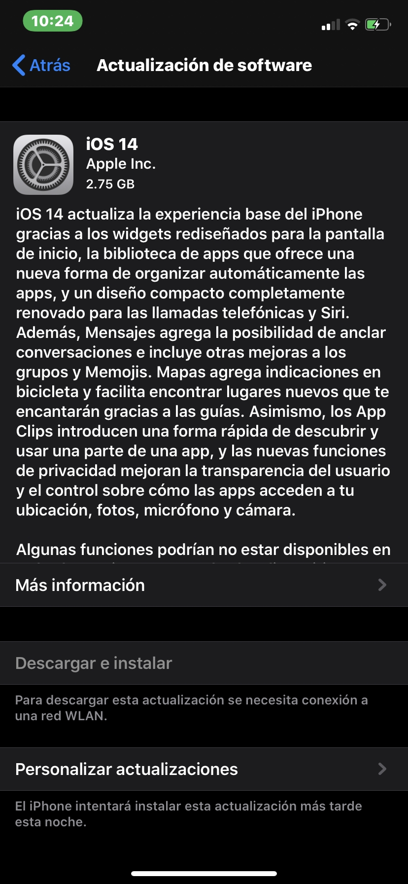 Hola buenas noches no se por que no pu… - Comunidad de Apple