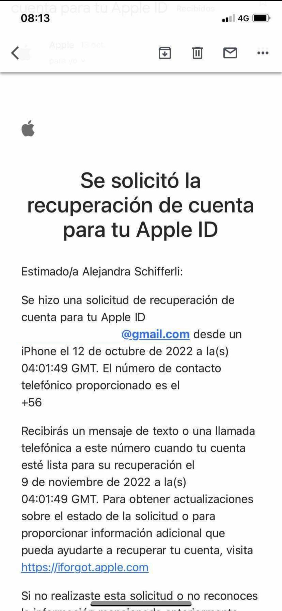 Ayuda Apple Id - Comunidad De Apple