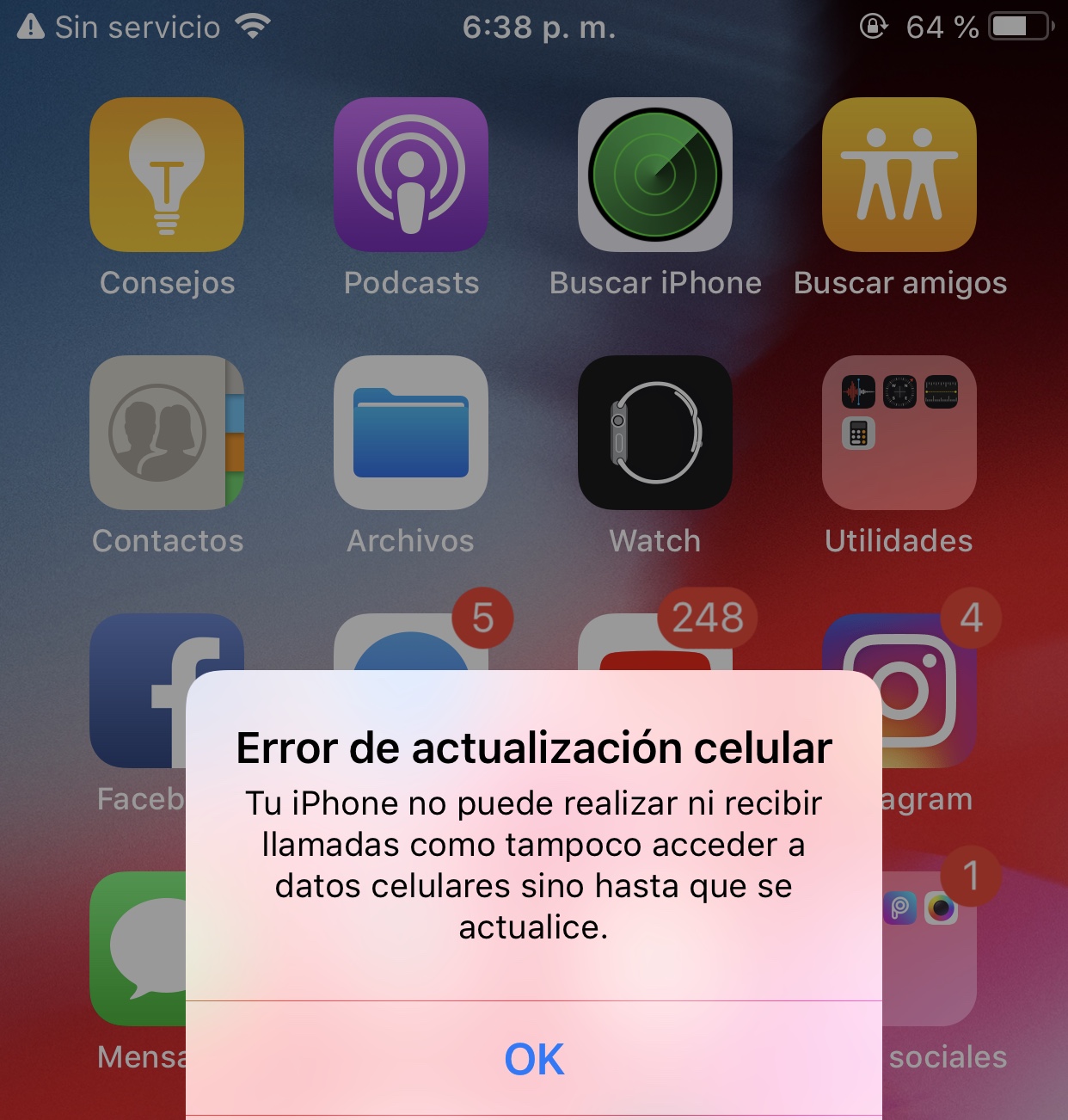 Error de red iphone 7 plus Comunidad de Apple