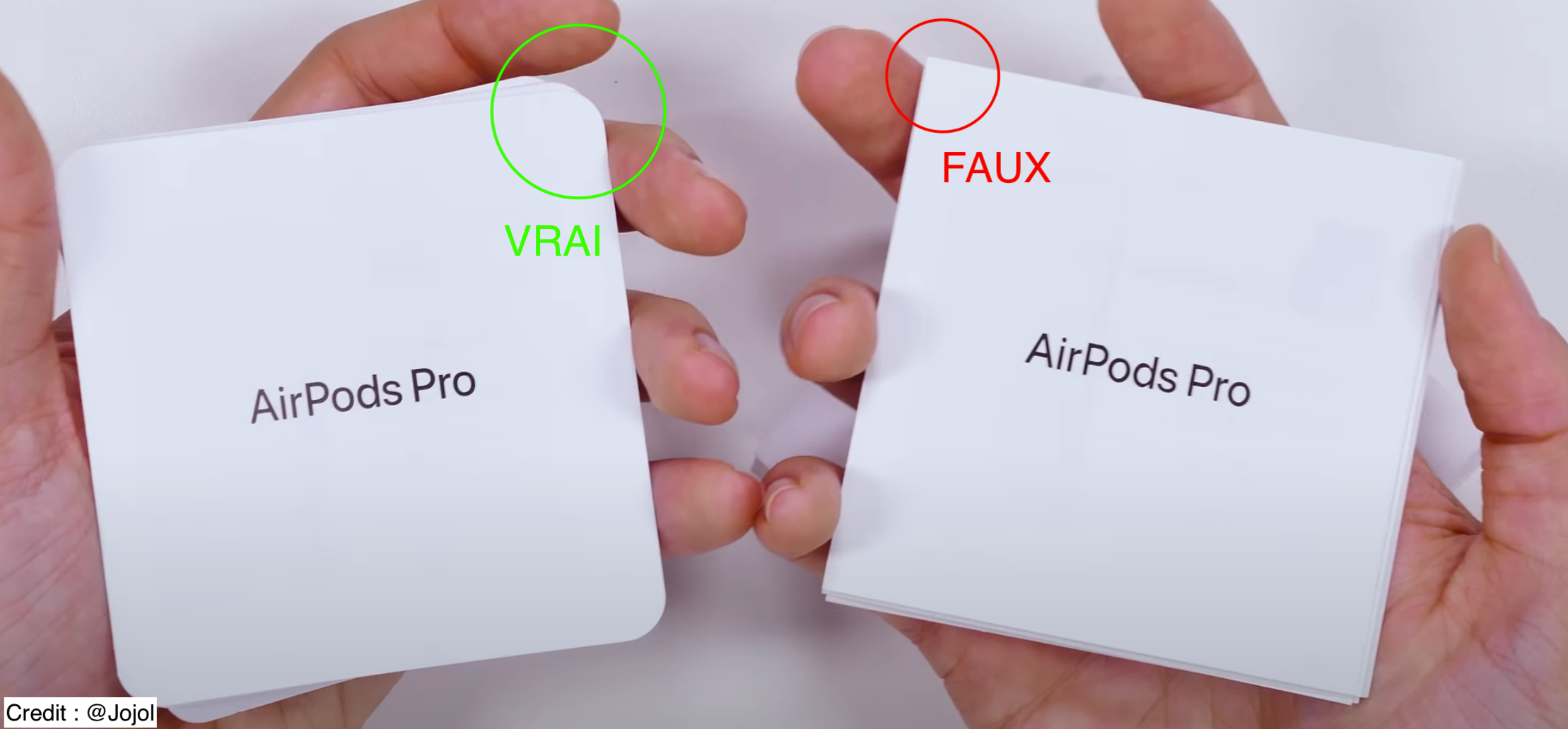 N'achetez pas de faux AirPods (pas cher), Apple brade la version