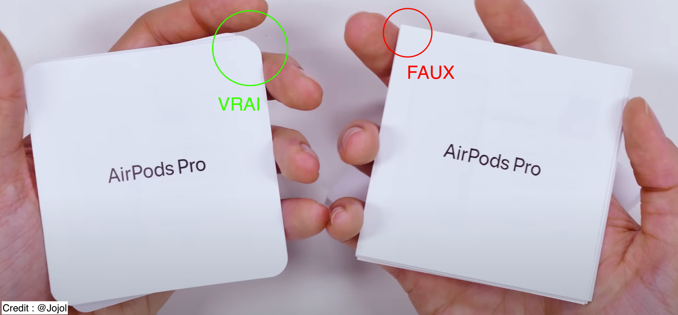 003 AirPods Pro 1re génération reconditionnés - Gauche