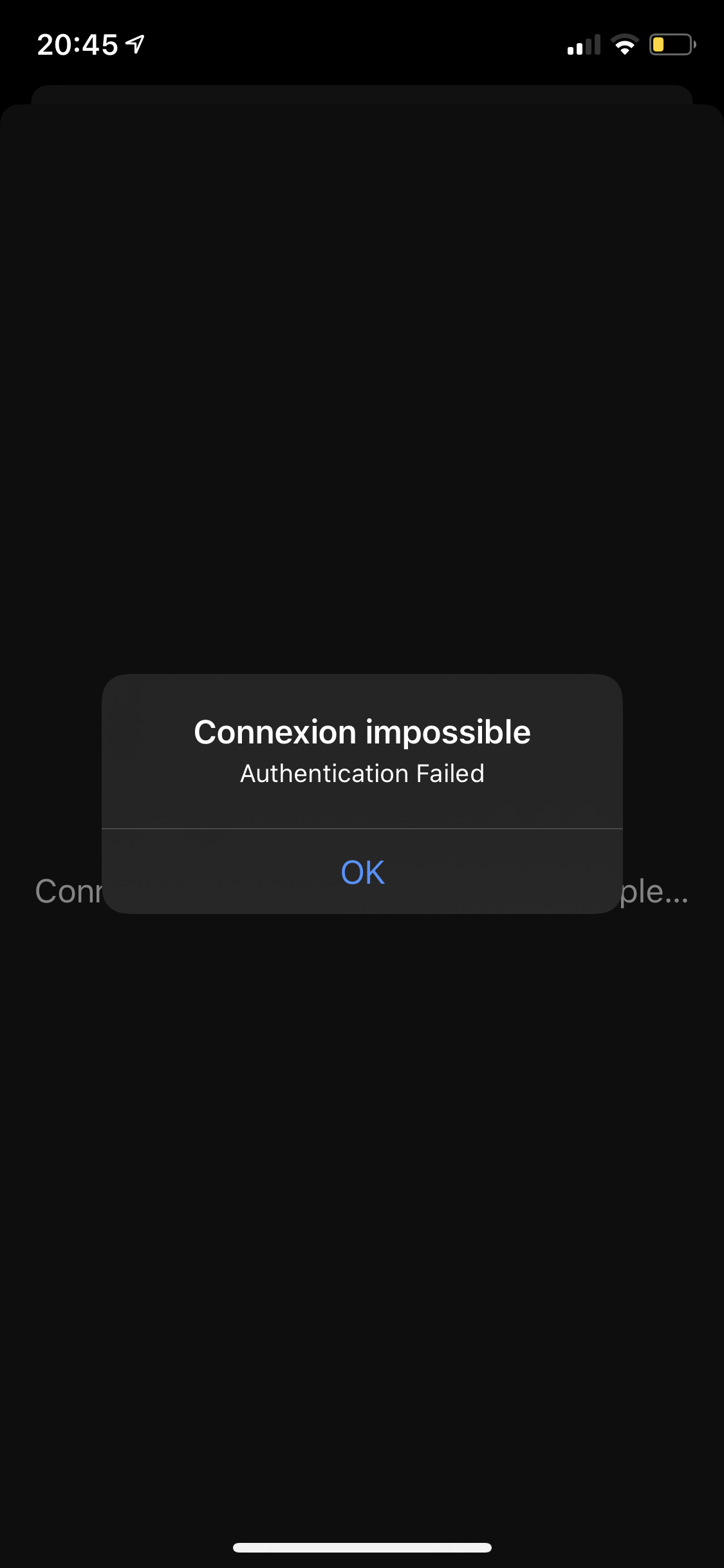 Connexion Impossible Aux Reglages Itunes Communaute Apple