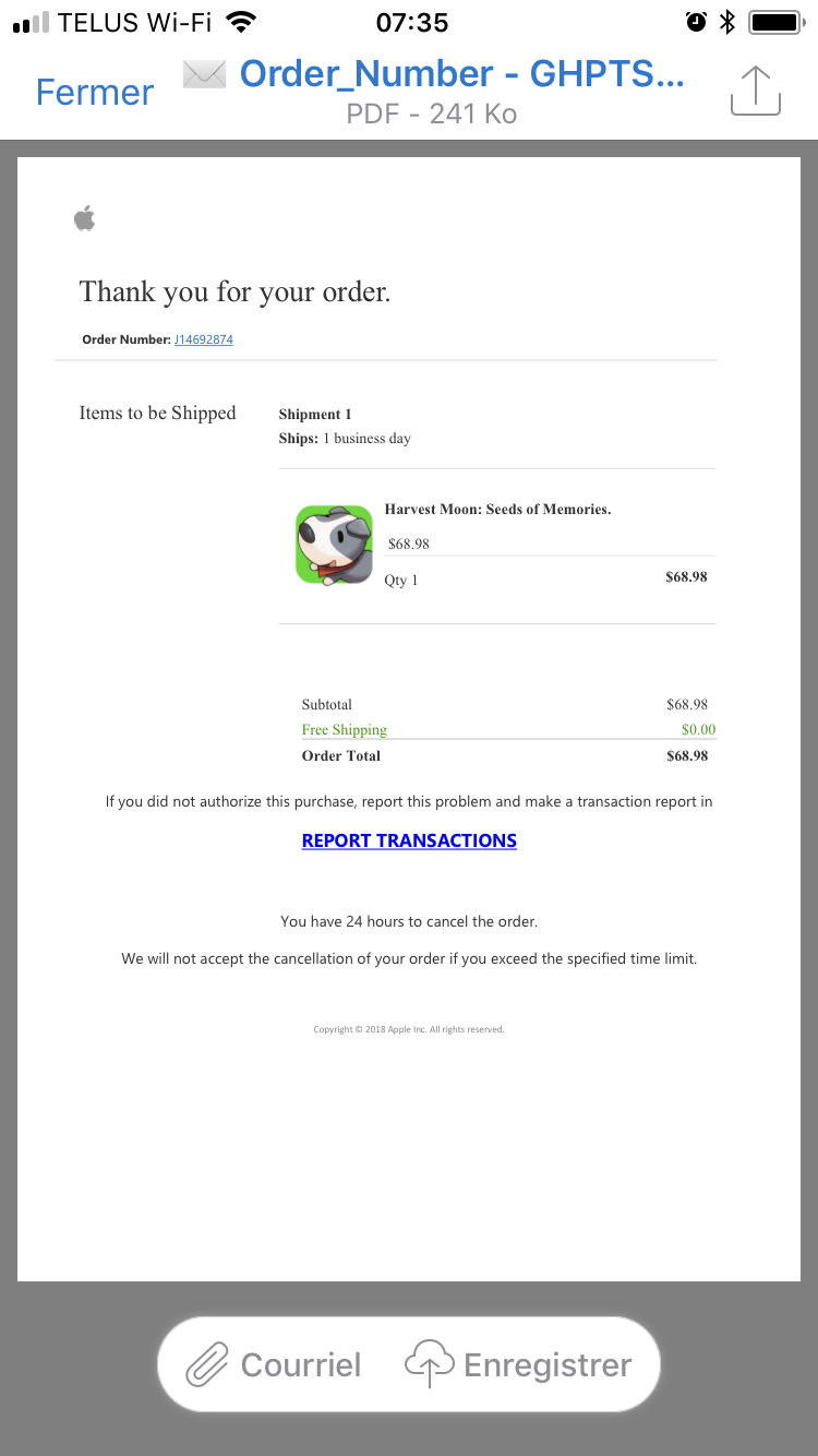 Fichier chargé par un client