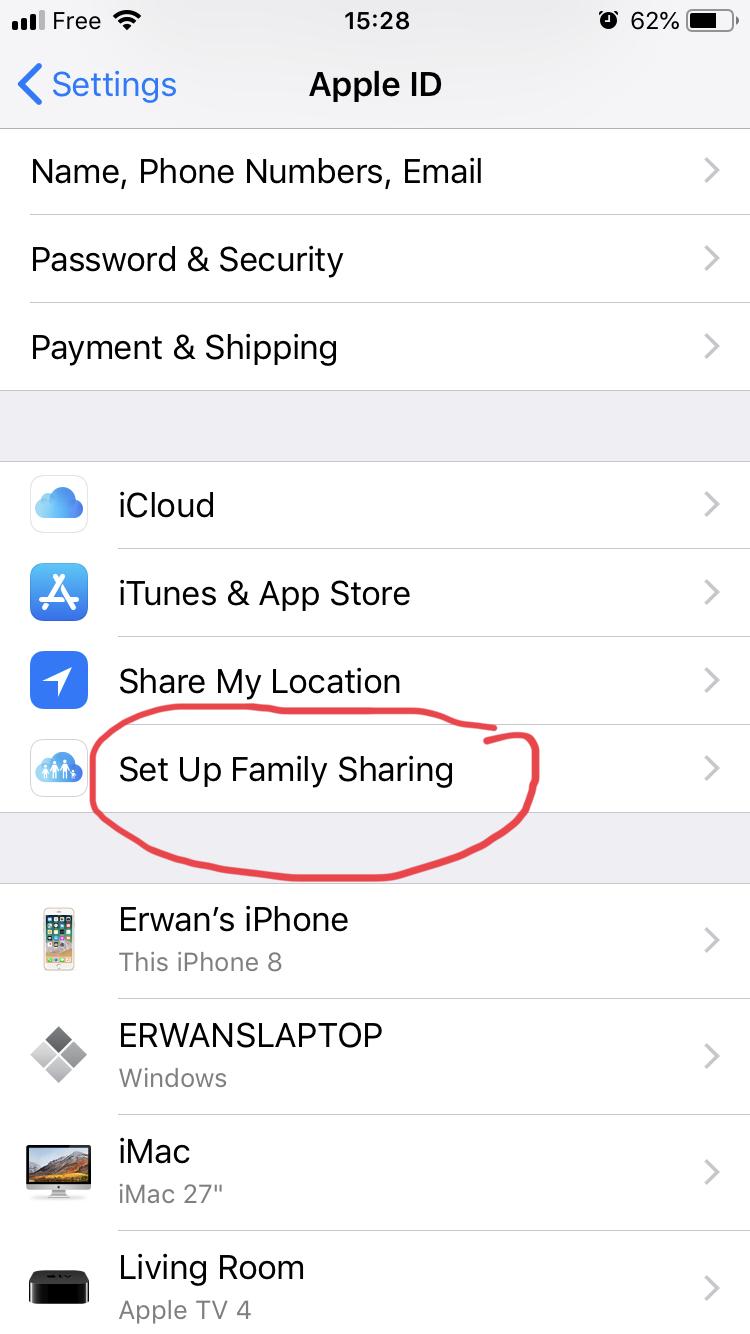 Configurer mon ancien iPhone pour ma fil… Communauté Apple