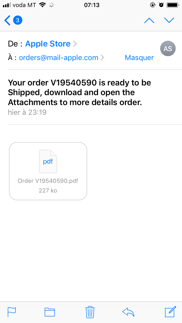 Fichier chargé par un client