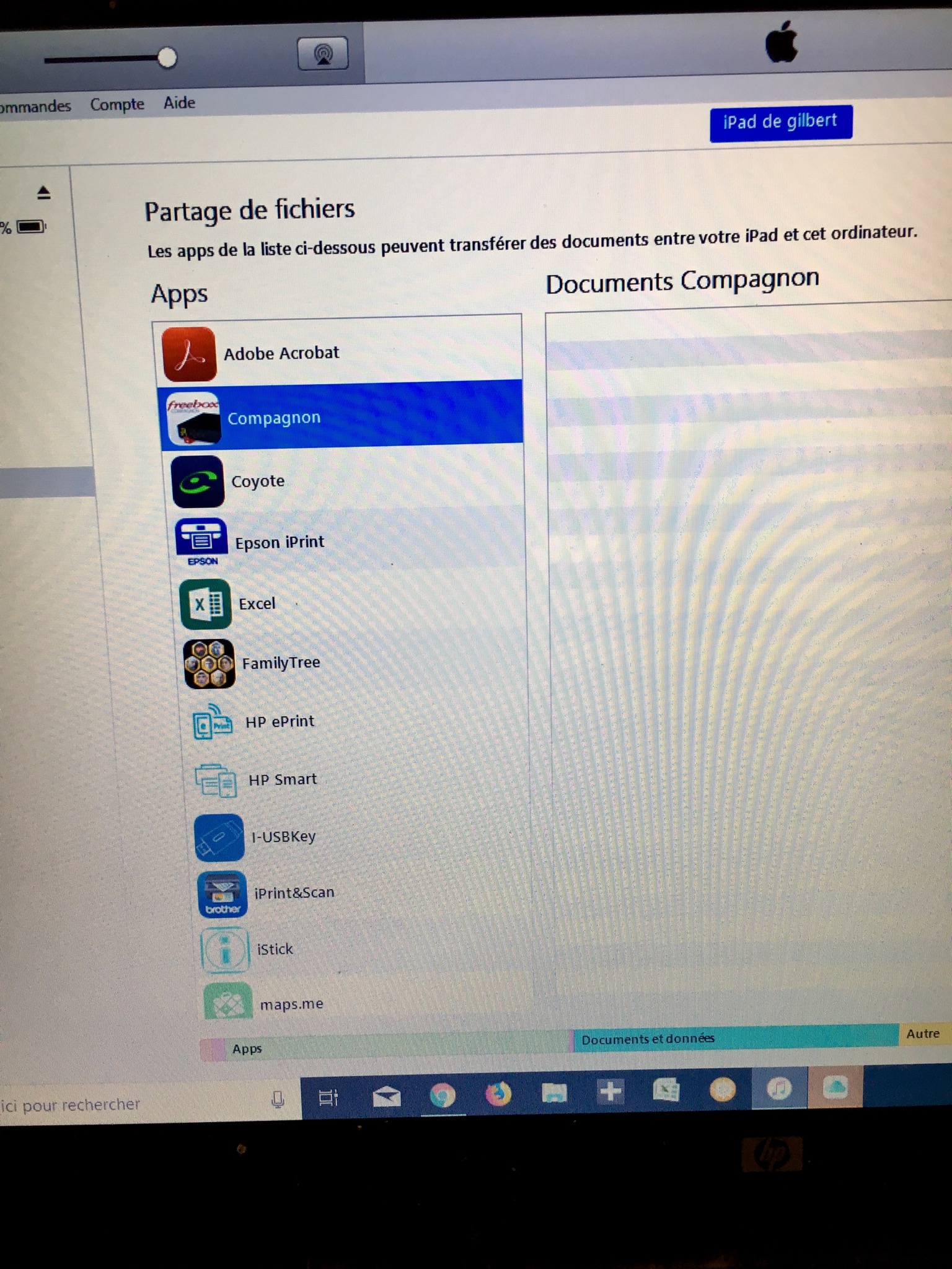 Fichier chargé par un client