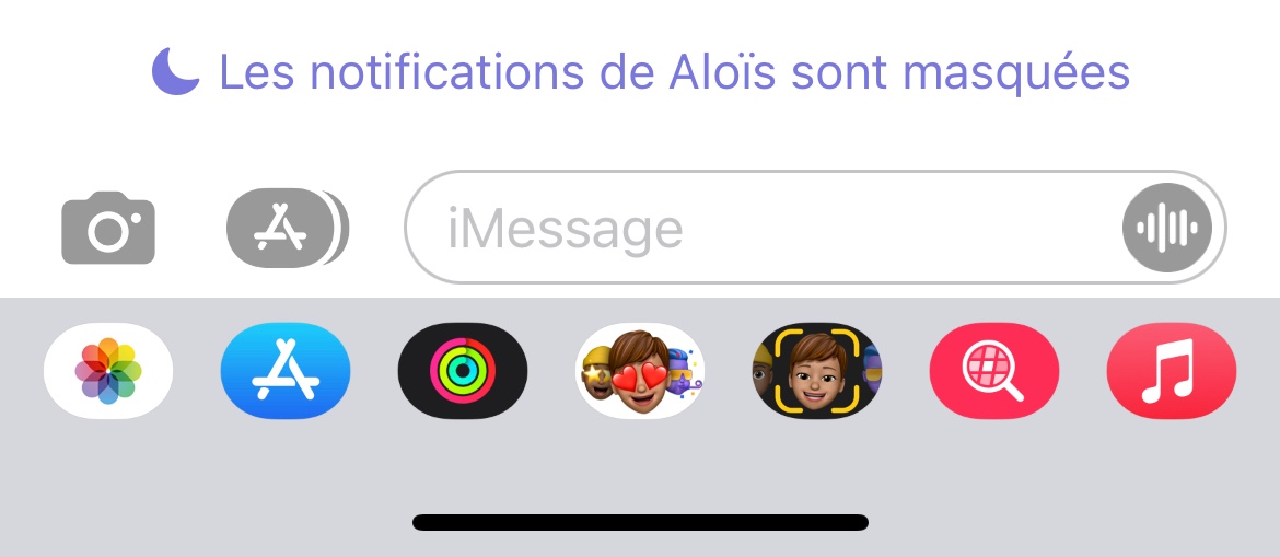 Notifications masquées avec mode Concent… Communauté Apple