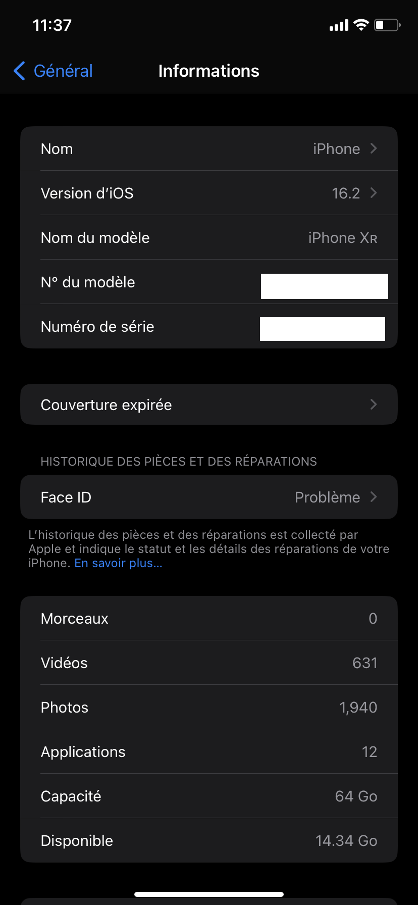 Face ID ne marche pas - Communauté Apple