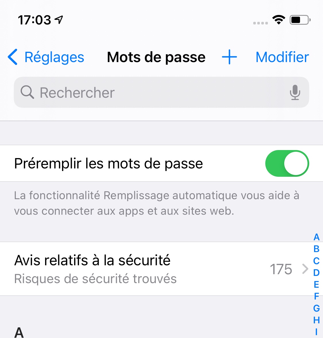 Sécuriser les mots de passe compromis de… Communauté Apple