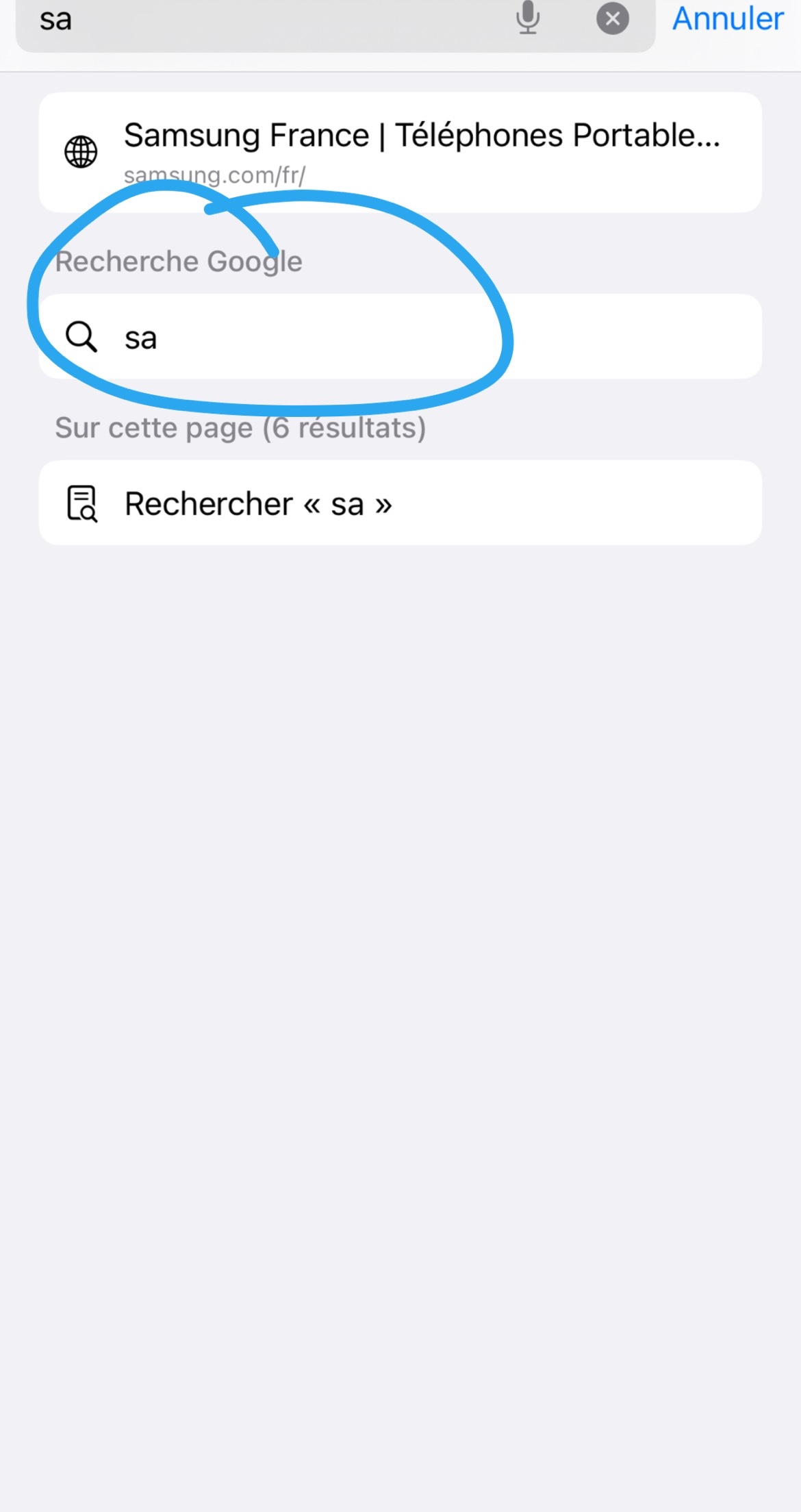 Rétablir les suggestions de recherche da… - Communauté Apple