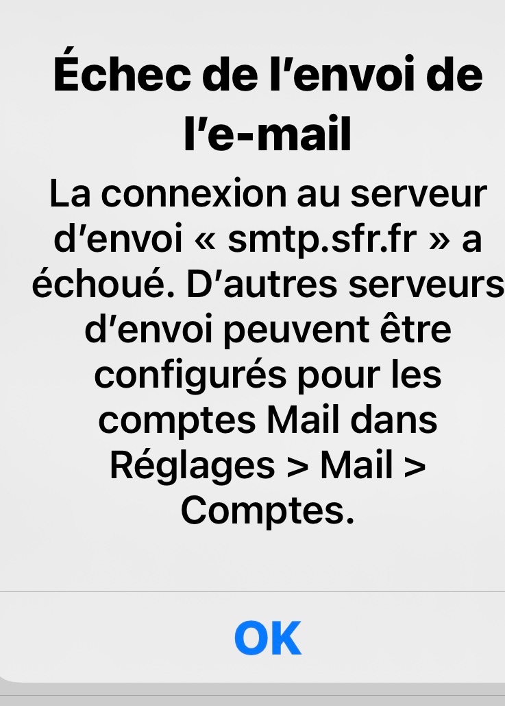 Echec De Connexion De L Iphone Au Serveu Communaute Apple