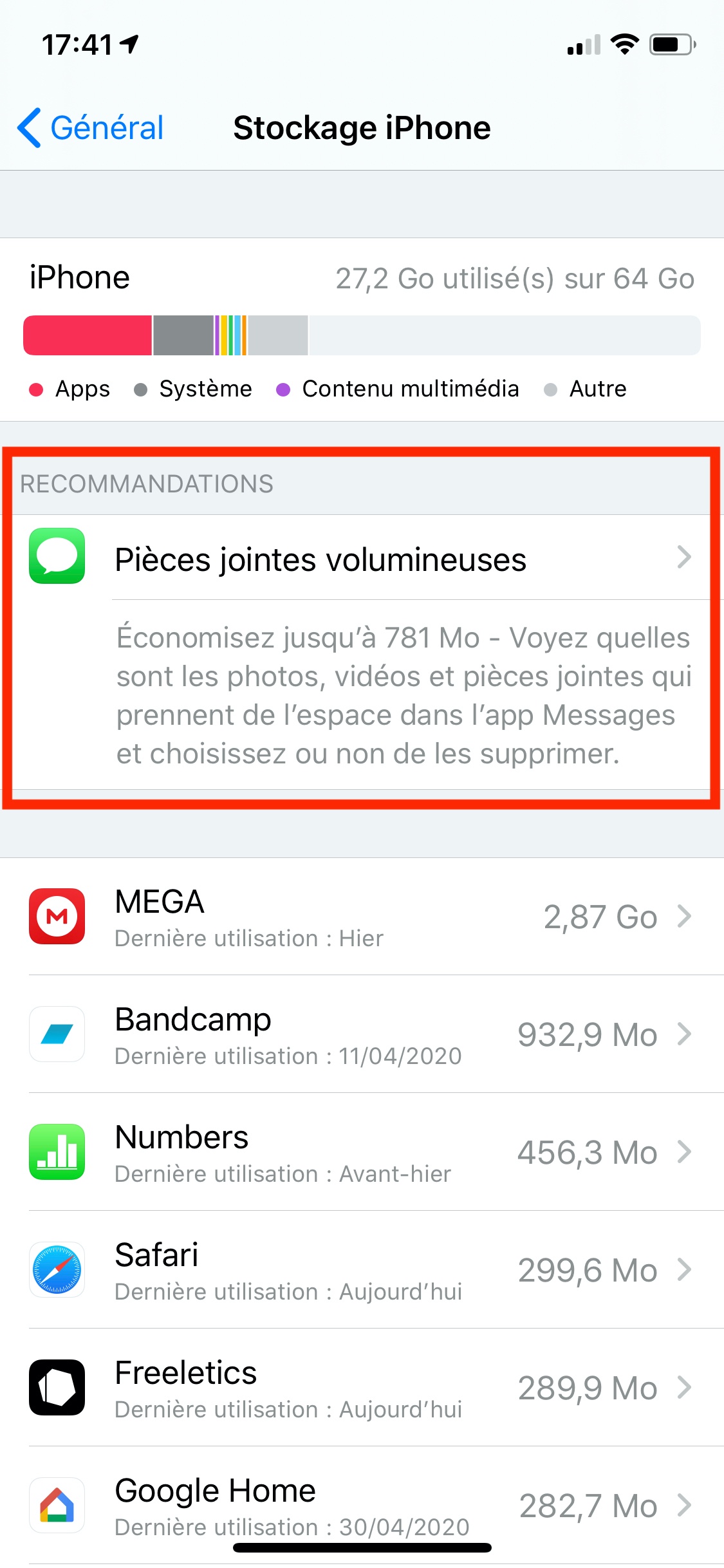 comment faire un transfert de données apple