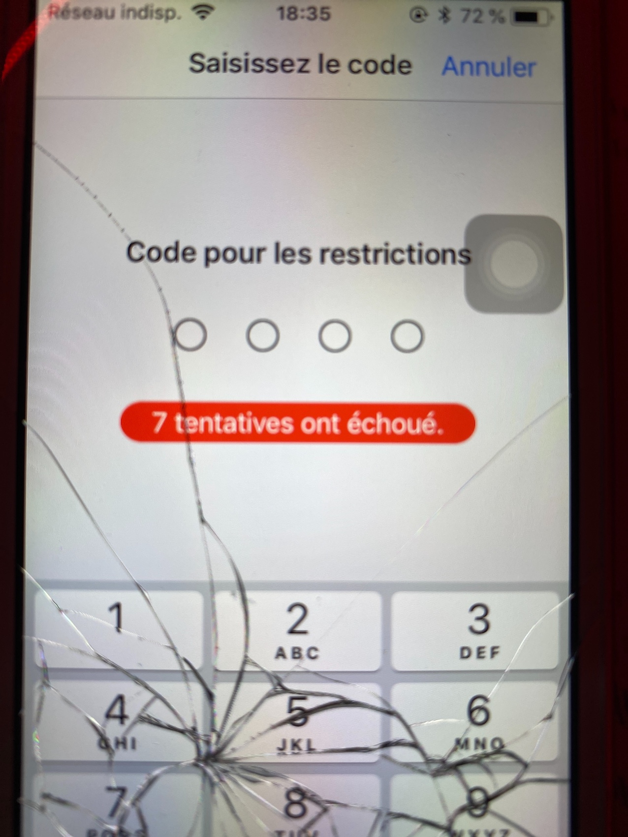 Supprimer le code de restrictions iPhone Communauté Apple