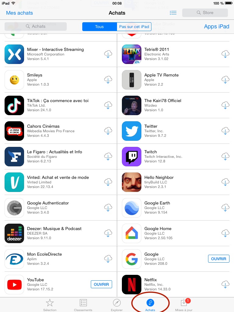 Applications compatibles avec la version… Communauté Apple