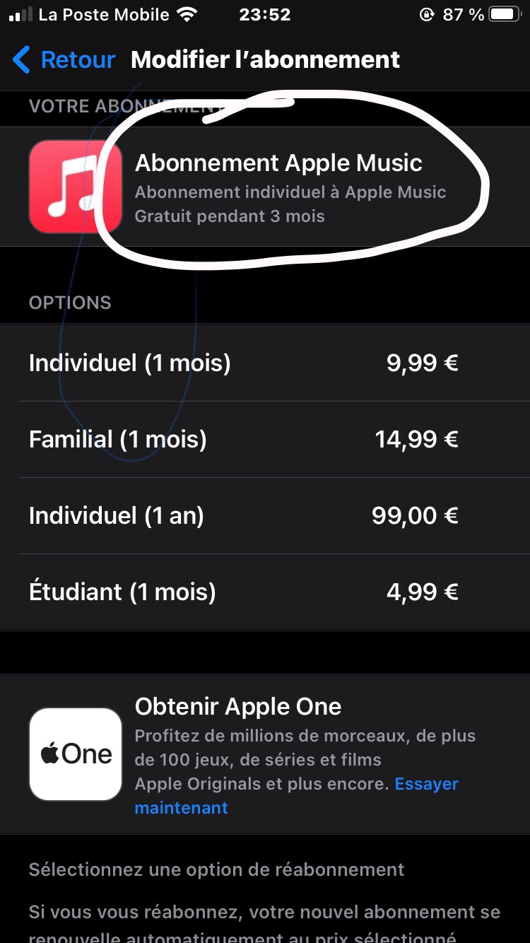 Abonnement Apple Music Résilié Avant Fin… - Communauté Apple